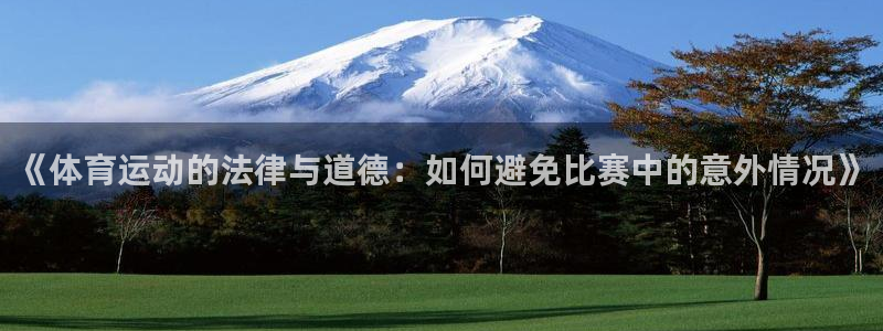 bsports官网 必一运动：《体育运动的法律与道德：如何避免比赛中的意外情况》